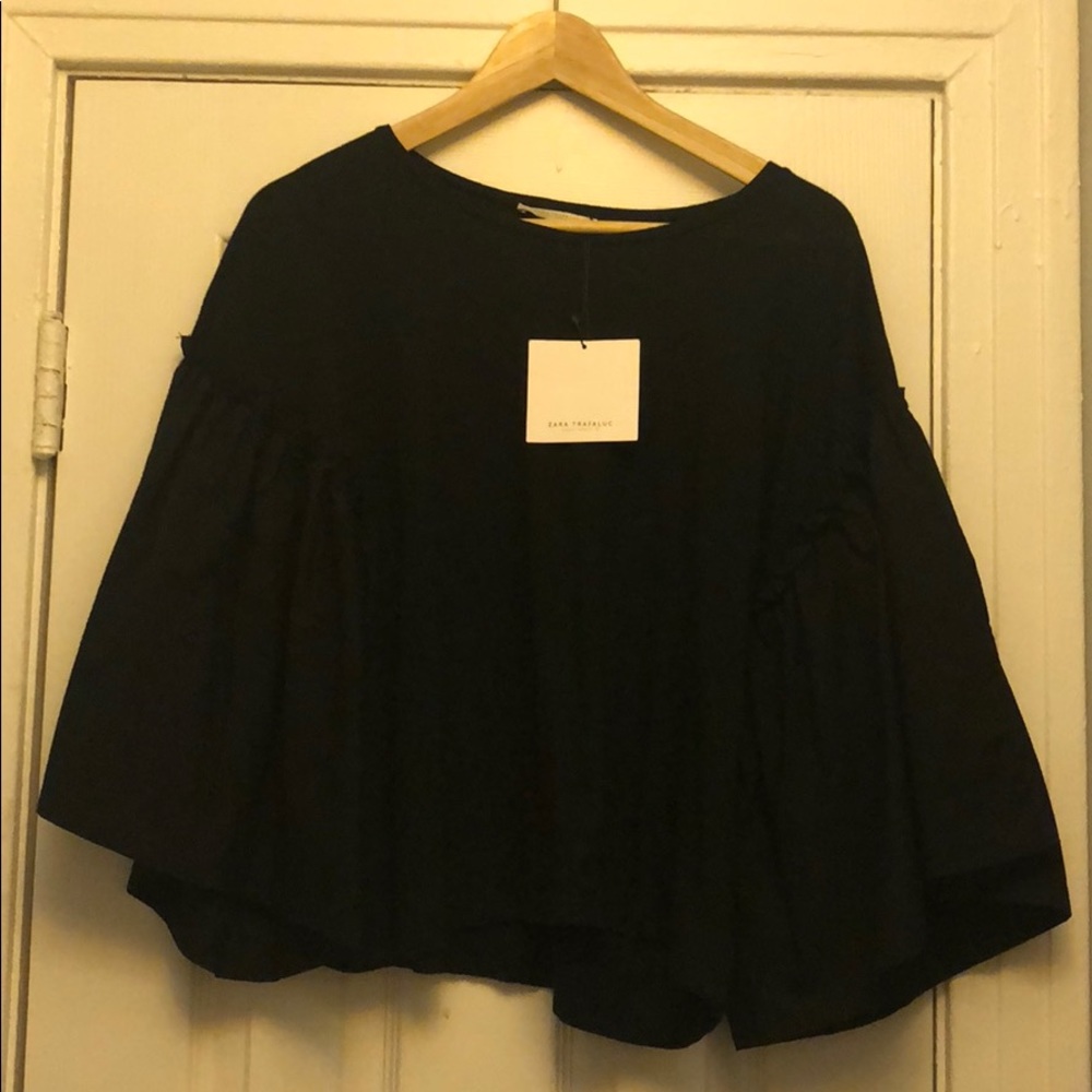 SOLD Zara Wide Arm Sleeve Shirt